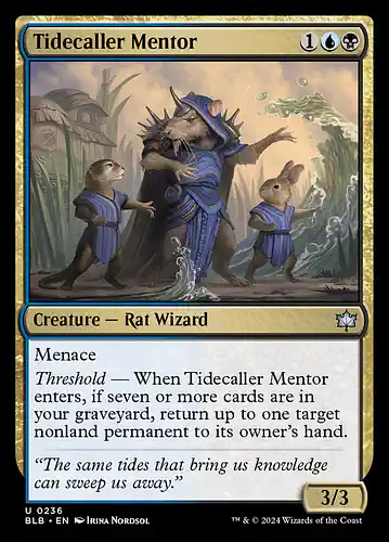 Tidecaller Mentor - blb Spoiler