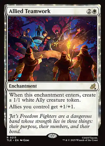 Allied Teamwork - tle Spoiler
