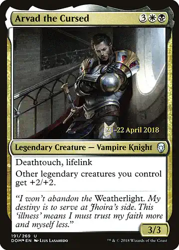 Arvad the Cursed - dom Spoiler
