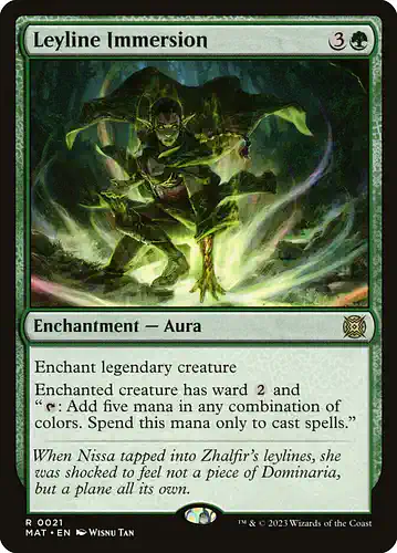 Leyline Immersion - mat Spoiler