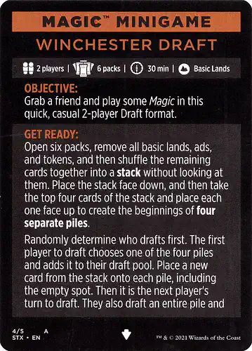 Winchester Draft - stx Spoiler