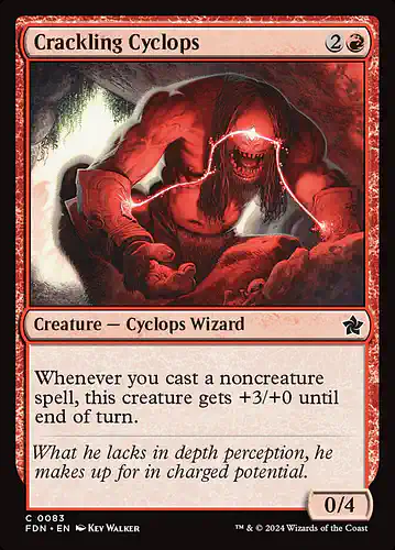 Crackling Cyclops - fdn Spoiler