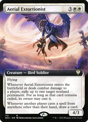 Aerial Extortionist - ncc Spoiler