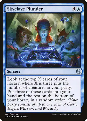 Skyclave Plunder - znr Spoiler
