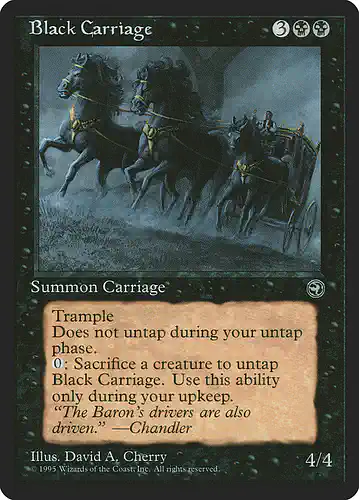 Black Carriage - hml Spoiler