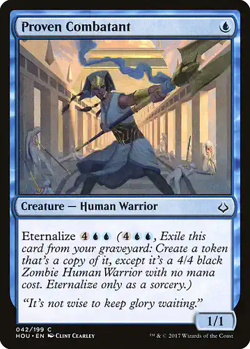 Proven Combatant - hou Spoiler
