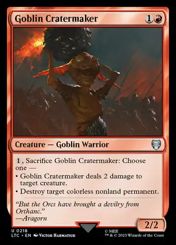 Goblin Cratermaker - ltc Spoiler