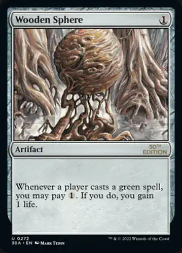Wooden Sphere - 30a Spoiler