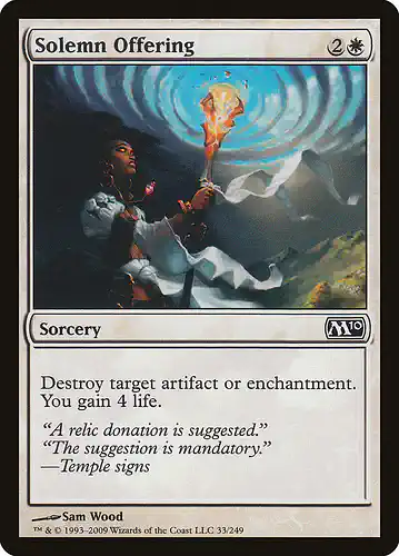Solemn Offering - m10 Spoiler