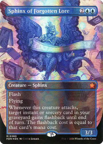 Sphinx of Forgotten Lore - fdn Spoiler