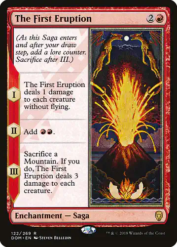 The First Eruption - dom Spoiler