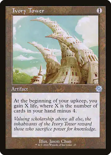 Ivory Tower - brr Spoiler