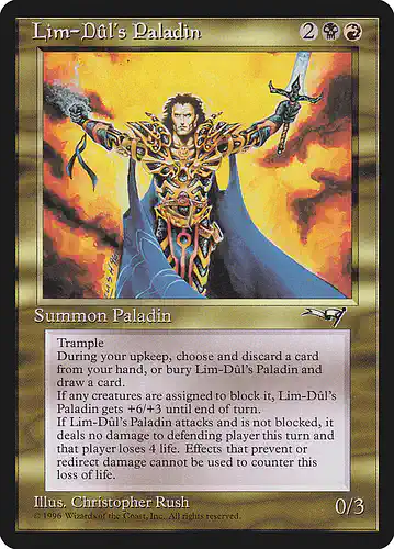 Lim-Dûl's Paladin - all Spoiler