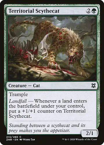 Territorial Scythecat - znr Spoiler