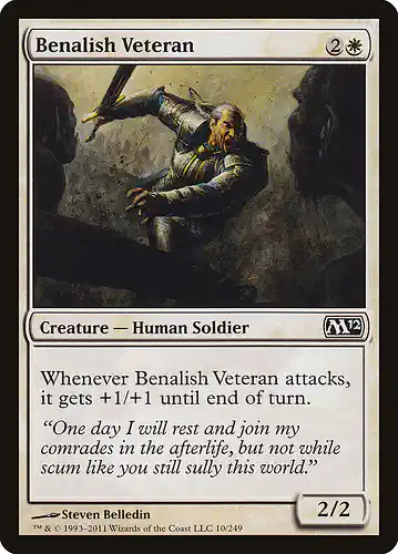 Benalish Veteran - m12 Spoiler