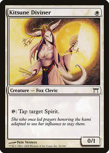 Kitsune Diviner - chk Spoiler