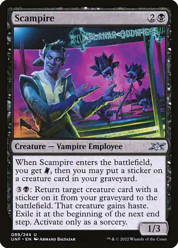 Scampire - unf Spoiler