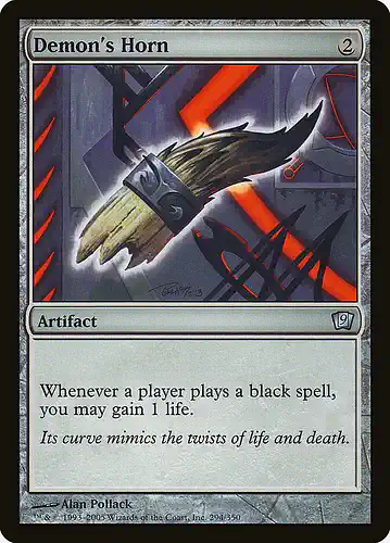 Demon's Horn - 9ed Spoiler