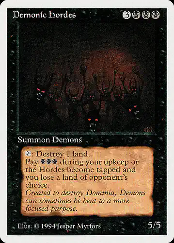 Demonic Hordes - sum Spoiler