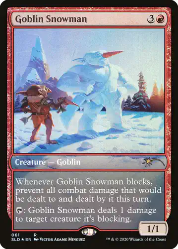 Goblin Snowman - sld Spoiler