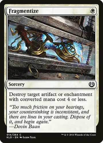 Fragmentize - kld Spoiler