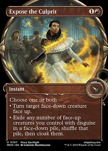 Expose the Culprit - mkm Spoiler