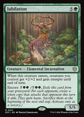 Jubilation - ecc Spoiler