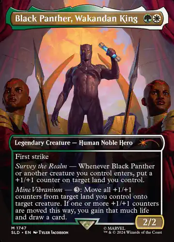 Black Panther, Wakandan King - sld Spoiler