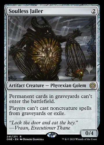 Soulless Jailer - one Spoiler