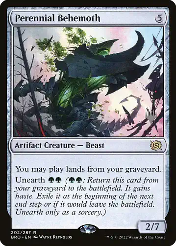 Perennial Behemoth - bro Spoiler