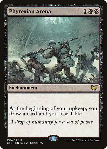 Phyrexian Arena - c15 Spoiler