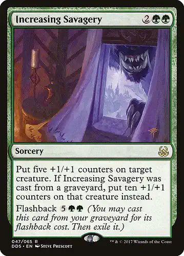 Increasing Savagery - dds Spoiler