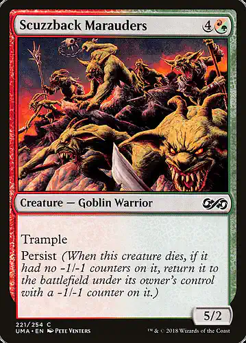 Scuzzback Marauders - uma Spoiler
