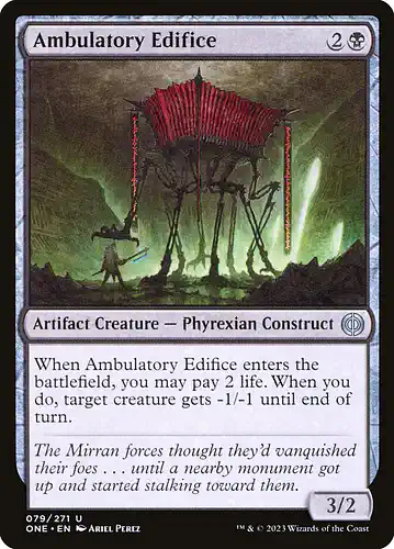 Ambulatory Edifice - one Spoiler