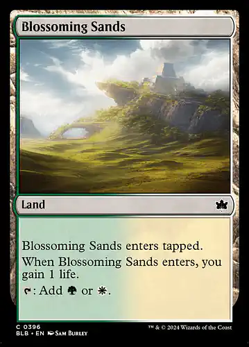 Blossoming Sands - blb Spoiler