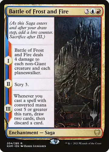 Battle of Frost and Fire - khm Spoiler