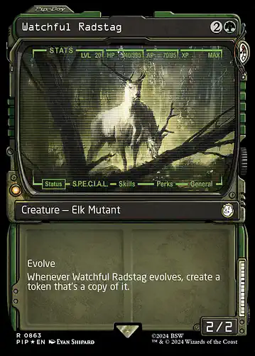 Watchful Radstag - pip Spoiler