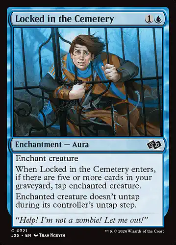 Locked in the Cemetery - j25 Spoiler