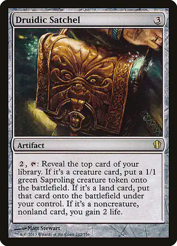 Druidic Satchel - c13 Spoiler
