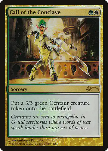 Call of the Conclave - f13 Spoiler