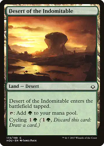Desert of the Indomitable - hou Spoiler