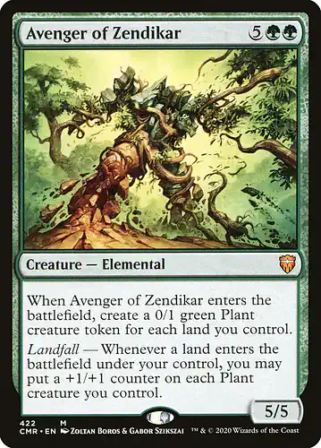Avenger of Zendikar - cmr Spoiler