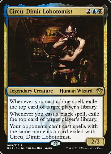 Circu, Dimir Lobotomist - gk1 Spoiler