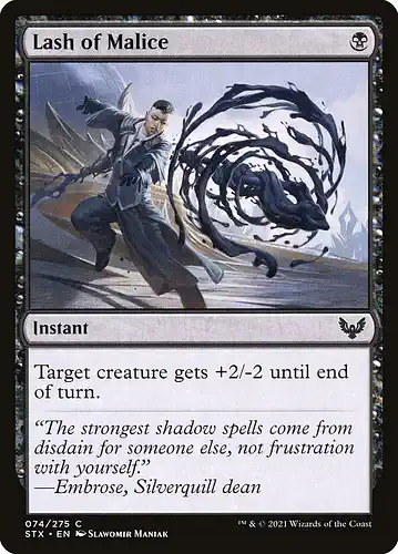 Lash of Malice - stx Spoiler