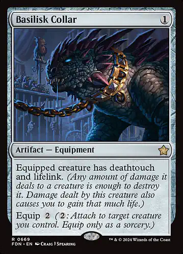Basilisk Collar - fdn Spoiler
