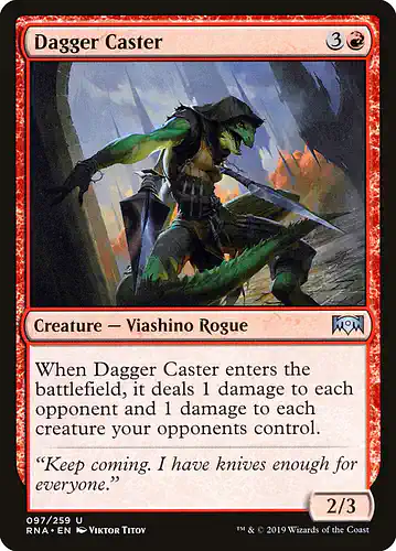 Dagger Caster - rna Spoiler