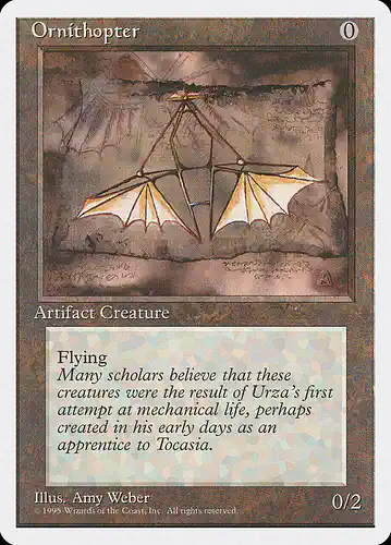 Ornithopter - 4ed Spoiler