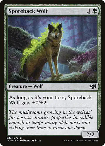 Sporeback Wolf - vow Spoiler