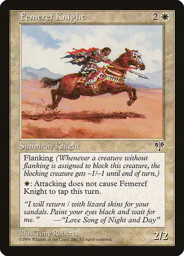 Femeref Knight - mir Spoiler