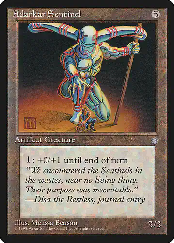Adarkar Sentinel - ice Spoiler